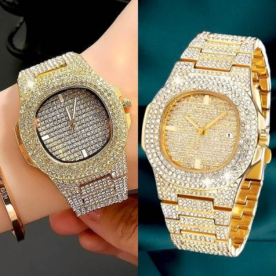 Πολυτελές διαχρονικό ρολόι με κρύσταλλα | LUXURIA