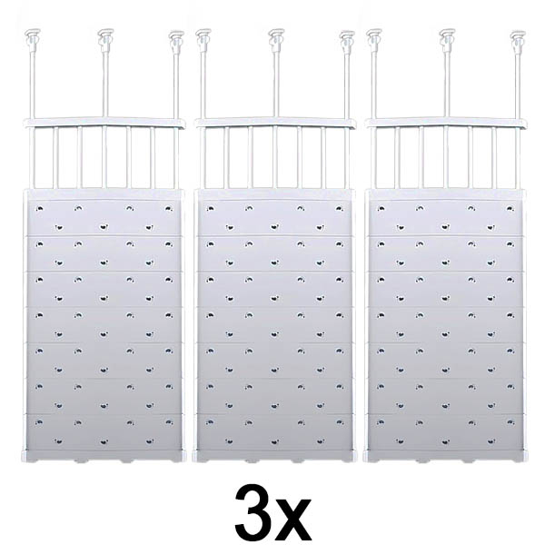 3x Ραφιέρα Αποθήκευσης Επεκτεινόμενη | SHELFEXPEND