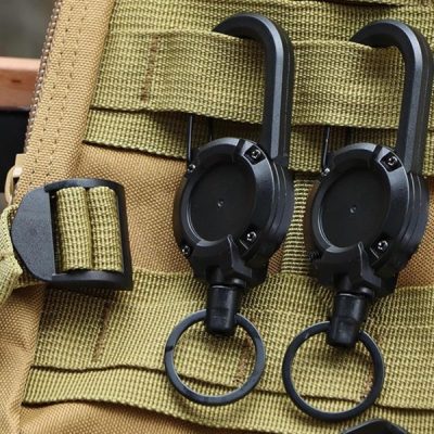 Αναδιπλούμενο μπρελόκ με συρματόσχοινο (2 τεμ.) | TACTKEY